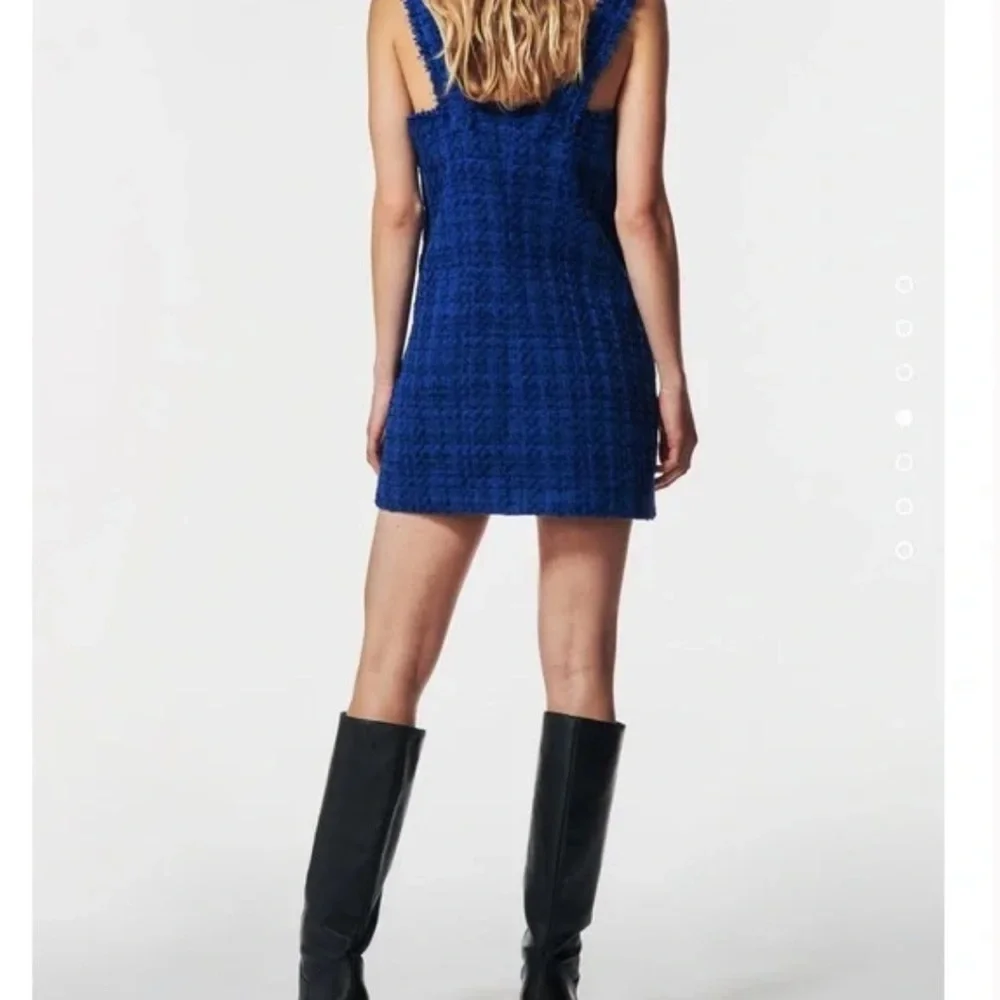 ZARA | BLOGGER FAV TEXTURED PINAFORE DRESS - Picture 11 of 14